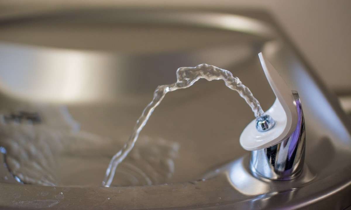 drinking water
